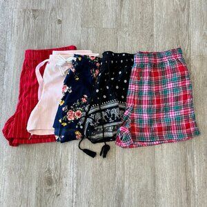 Womens Bundle of 5 Various Casual Shorts - M